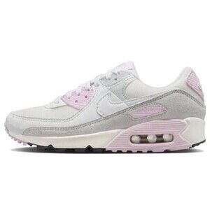 Women's Size 10 / Men's 8.5 Nike Air Max 90 White Soft Pink Sneakers FN7489 100